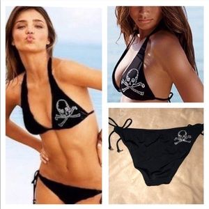 Victoria’s Secret Bikini Bottoms with Skull